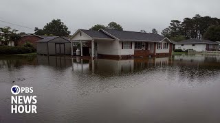 News Wrap Tropical Depression Debby forecast to bring flooding to midAtlantic Northeast [upl. by Are]