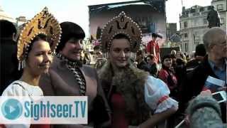 Trafalgar Square Russian Festival  Maslenitsa 2012 [upl. by Hassadah]