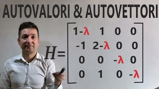 Autovalori ed autovettori [upl. by Arimas]