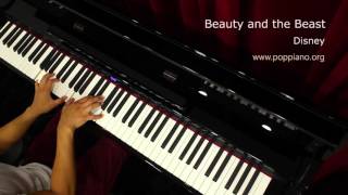 琴譜♫ Beauty and The Beast  Disney piano 香港流行鋼琴協會 pianohkcom 即興彈奏 [upl. by Cates]