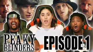 What Are We In For 😱 Peaky Blinders Season 1 Episode 1 Reaction [upl. by Alleda153]