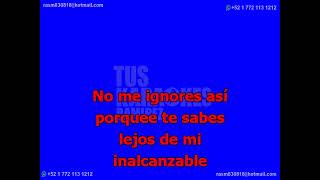 Karaoke Inalcanzable Marco Antonio Solis y Los Bukis [upl. by Meilen10]