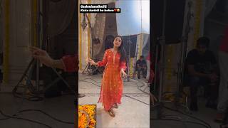 Charu Aka Saloni Sandhu New Offscreen Video yrkkh shortvideo ytshorts shorts youtubeshorts [upl. by Moule]