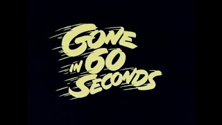 GONE IN 60 SECONDS 1974 Trailer [upl. by Balough288]