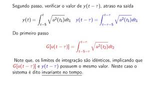 Sistemas Lineares  Sistemas invariantes no tempo [upl. by Anyotal]