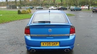 Brutal Vauxhall Vectra VXR exhaust sound [upl. by Lynnett]