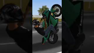 kawasaki 300 wheelie on fire 🔥🤬 [upl. by Osbert]