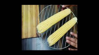 Latest Microwave Oven Time Saving Hack How To Roast Corn shortsbyfunfoodzwithkusum corn bhutta [upl. by Ymirej]