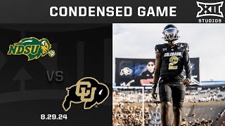 North Dakota St vs Colorado Condensed Game  2024 Big 12 Football [upl. by Nailluj133]