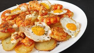 gambas al pilpil 💃 tienes que probar ésta receta [upl. by Gwenora]