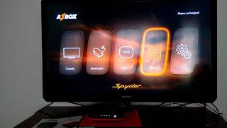 AZBOX SPYDER ATUALIZAÇÃO E CONFIGURAÇÃO [upl. by Ramor]