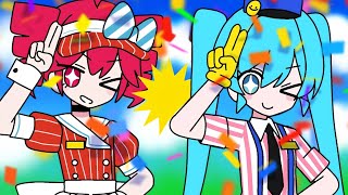 【Kasane Teto • Hatsune Miku重音テト • 初音ミク】メズマライザーMesmerizer  ROLE SWAP【UTAUonly UTAUカバー】 [upl. by Munsey965]