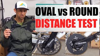 Oval Chainring vs Round Chainring Distance Test  Absolute Black Chainring [upl. by Guadalupe]