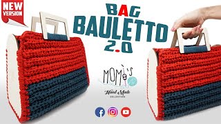 BORSA ALLUNCINETTO  BAULETTO BAG 20  CROCHET BAG [upl. by Ennairda371]