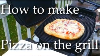 How to make Pizza on the Grill  Easy and Delicious [upl. by Shiau]