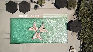 Missoni x FUNBOY Butterfly Float [upl. by Atnwahs]