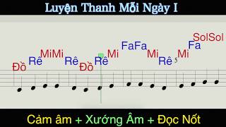 Luyện Thanh Mỗi Ngày 1 Học Cảm Âm Xướng Âm và Nhạc Lý Nhanh Nhất  Hồng Hải Virgo [upl. by Sydelle38]