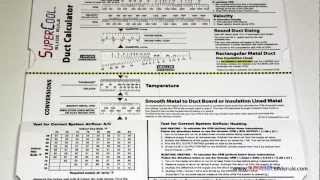 Duct Size  How to size a Duct System for a House [upl. by Erinn754]