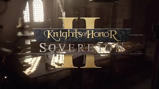 Knights of Honor II Sovereign  Release Date Announcement Trailer [upl. by Eitsirk178]