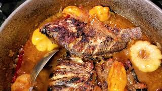 Tilapia Kaldou  Caldou  SenegaleseGambian Food [upl. by Chemar]