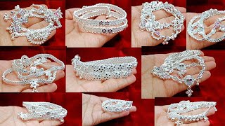 2500  6000 rs under silvar payal designs with weight and price  new silver chain payal design [upl. by Buff348]