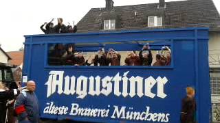 Augustiner Faschingswagen  So muss Party [upl. by Naujuj]