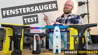 Fenstersauger TEST amp VERGLEICH Kärcher Leifheit Bosch  welcher ist der BESTE [upl. by Kessia]