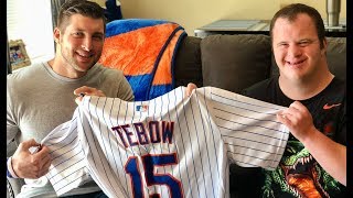 Tim Tebow Surprises Michael [upl. by Libby10]