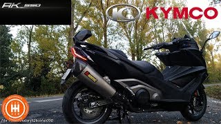 Kymco AK 550  et si sa vraie cible n’était pas le TMAX mais les motards [upl. by Tibbetts964]