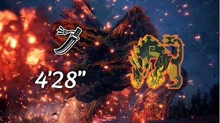 MHW Iceborne Raging Brachydios Longsword Solo [upl. by Nivel]