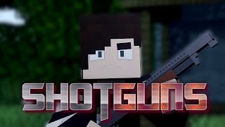 how they use shotguns in moviesMinecraft Animation [upl. by Denoting]