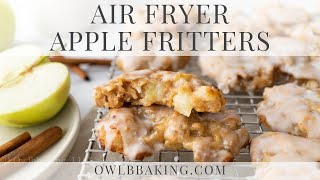 Air Fryer Apple Fritters [upl. by Brenda802]