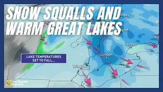 Find Out How The Recordbreaking Warmth In The Great Lakes Will Impact Snowfall [upl. by Berthoud810]