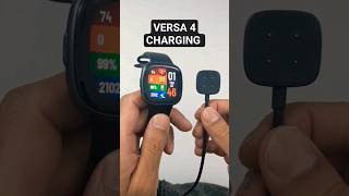 Fitbit Versa 4  How to Charge and How Not to Charge [upl. by Noirrad]