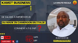 De salarié à importateur du Made in Cameroon en Italie Comment a til fait [upl. by Innob679]