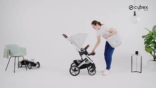 How to Use the TALOS S LUX I TALOS S LUX Stroller I CYBEX [upl. by Ennahgem757]