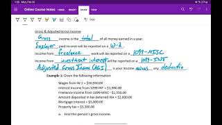 Gross amp Adjusted Income [upl. by Alak]