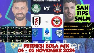 Prediksi Bola Hari ini 0405 November 2024  Prediksi sepak bola [upl. by Algie]