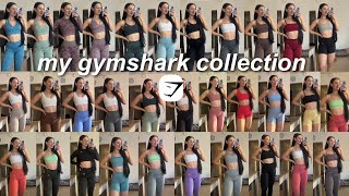 MY ENTIRE GYMSHARK COLLECTION I try on and review [upl. by Kleinstein]