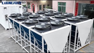 LIANLI container  dry cooler solution for 240 unit s21 hydro [upl. by Hertha]