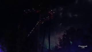 Holiday fireworks  buschgardens christmas town 2023 live [upl. by Aramaj607]