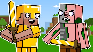 Block Squad ALL EPISODES Minecraft Animation  Part 2 [upl. by Oirasor]