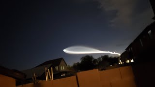 something shooting through the sky tonight live from Phx AZ 👀🤔 [upl. by Rosalinde994]