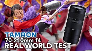 Tamron 70210mm f4 Real World Tests in 4K [upl. by Enaoj]