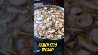 Ramen Keto o Vegano para los amantes del Ramen 🍲🍲🍲🥰😍😜 ramen keto vegano [upl. by Lihas]