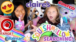 SQUISHMALLOW SEARCHING with The TOYTASTIC SISTERS GIANT SQUISHMALLOW COLLECTION FUNNY KIDS SKIT [upl. by Lunneta516]