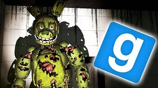 SPRINGTRAP CHEATS  Five Nights At Freddys Gmod Horror Map [upl. by Ainezey871]