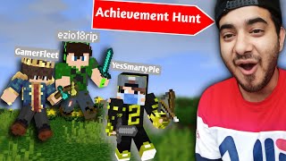 1 V 2 Minecraft Achievement Hunt Manhunt [upl. by Jeannine]