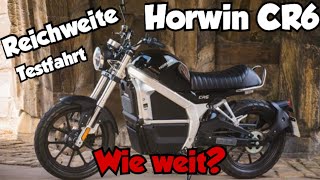 Horwin CR6  ReichweitenTest  Probefahrt mit 100 kg [upl. by Lolande]