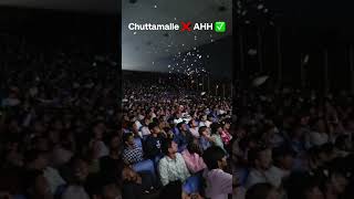 Devara chuttamalle song reaction in theatre shorts ytshorts viralshorts trendingshorts tiktok [upl. by Holofernes]